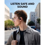 Soundcore Anker V20i Auriculares Open-Ear, Ganchos Giratorios para Orejas, Ajuste Ceñido, Graves Potentes, Llamadas Nítidas, IP55, Luces Led, 36 h de Autonomía, Bluetooth 5.4, Conexión Multipunto - Imagen 4