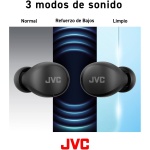 JVC Auriculares inalámbricos Gumy Mini - Bluetooth (5.1) Pequeños y Ligeros, con 3 Modos de Sonido, Resistencia al Agua (IPX4) y 23H de Batería. Deportivos y para Casa - HA-Z66T-B, Negro - Imagen 5