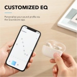 Soundcore by Anker P3i Auriculares Inalámbricos Bluetooth, Cancelación Ruido Activa Híbrida, 4 Mics, Llamada Mejorada con IA, Controlador 10mm, EQ Personalizado en App, 36H reproducción, Bluetooth 5.2 - Imagen 5