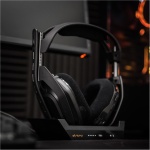 ASTRO Gaming A50 Auriculares inalámbricos para gaming y estación-base de carga, 4a gen, control de balance de juego, voz, 2.4 GHz, 15m alcance, Xbox Series X y S, Xbox One, PC - Negro/Oro - Imagen 11