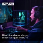 Sony INZONE H9, Auriculares inalámbricos Noise Cancelling Gaming, 360 Spatial Sound, cómoda sujeción, 32 Horas autonomía, Baja latencia, micrófono Boom de Calidad, Compatible con PC y PS5 - Imagen 4