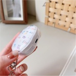 eglixu Funda para auriculares Xiaomi Redmi Buds 4 Lite, bonita flor de dibujos animados transparente de TPU para Redmi Buds 4 Lite con pulsera de flores - Imagen 4