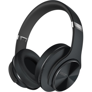 DOQAUS Auriculares Inalámbricos Bluetooth,3 Modos EQ/90 Horas de Reproducción/Bluetooth 5.3 Cascos Bluetooth, Auriculares Inalámbricos con Micrófono y 40mm Controlador,para Móviles/TV/PC/Hogar-Negro