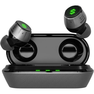 Black Shark Auriculares Bluetooth 5.2 Inalambricos con 35ms Latencias Bajas, Resistente al Agua IPX5, 24h Tiempo de Escucha, Micrófonos Nítidos
