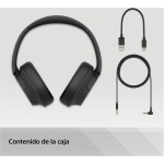 Sony WH-CH720N Auriculares Inalámbricos Bluetooth, con Noise Cancelling, hasta 35 Horas de Autonomía y Carga Rápida, Negro - Imagen 12