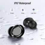 Auriculares Inalámbricos, Mini Auriculares Bluetooth 5.4 con Modo de Suspensión, HiFi Estéreo Cascos Inalambricos Bluetooth con Cancelación de Ruido, 47H Auriculares para dormir, Control Táctil - Imagen 7