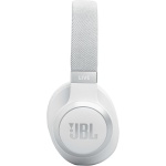 JBL Auriculares inalámbricos circumaurales Live 770NC, con tecnología Bluetooth y cancelación adaptativa de ruido, hasta 65 horas de reproducción, blanco - Imagen 3