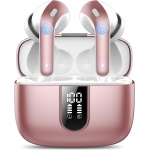 Auriculares Inalámbricos Bluetooth, Auriculares Bluetooth 5.3, 4 Mic con Reducción de Ruido ENC, 50H con Graves, Cascos Inalambricos Bluetooth IP7 Impermeable, Carga Rápida USB-C, Ajuste Cómodo - Imagen 1
