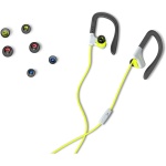 Energy Sistem Sport 1 Auriculares Deportivos (Cable de 1.2 m, Mini Jack 3.5 mm, micrófono Incorporado, Secure-fit, Sweatproof, Control Talk) Amarillo - Imagen 5