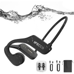 IFECCO Auriculares Conducción Osea Natacion - IP68 Resistente al Agua Auriculares para Nadar Inalámbricos,Auriculares Abiertos con Micrófono con 32G Mp3 para Natacion Correr Ciclismo - Imagen 1