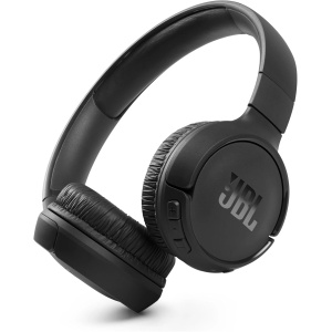 JBL TUNE 510BT – Auriculares inalámbricos on-ear con tecnología Bluetooth, ligeros, cómodos y plegables, hasta 40h de batería, Siri y Asistente de Google, con conexión multipunto, negro