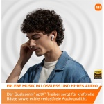 Xiaomi Buds 5 – Auriculares inalámbricos, cancelación Activa de Ruido, Harman Audio EFX, Hi-Res, diseño ergonómico, hasta 30 Horas de batería, Gris (Versión ES) - Imagen 7