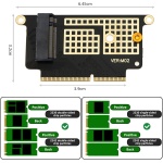 eMagTech M.2 NVME SSD Convert Tarjeta adaptadora compatible con MacBook Pro A1708 2016-2017 no táctil Bar-Version Latop piezas de repuesto - Imagen 3