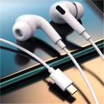 Auriculares USB C, Hi-Fi Estéreo Auriculares USB Tipo C In-Ear con Micrófono, Auriculares USB C para iPhone 15, iPad Pro Air, Samsung Galaxy S23 Ultra S22/21 A53/54, Huawei P30/P40, OnePlus, Google - Imagen 5