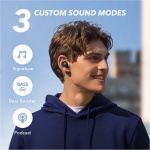 Soundcore Auriculares Inalámbrico Anker Life A1 TWS, Potente Sonido Personalizado, 35 h de reproducción, Carga inalámbrica, Carga rápida USB-C, impermeabilidad IPX7, botón de Control, Bluetooth - Imagen 3