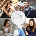 Auriculares USB C para Redmi Pad Xiaomi 14 13 11 POCO X6 Pro,Estéreo Auriculares USB Tipo C con Cable Microfono Magnéticos Cancelación Ruido para Samsung Galaxy A55 A35 A53 A33 OnePlus 12 Pixel 9 8 7a - Imagen 7