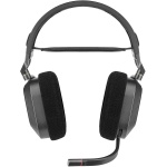 Corsair HS80 RGB WIRELESS Auriculares Inalámbricos para Juegos Multiplataforma RGB - Dolby Atmos - Micrófono Omnidireccional - Compatible con iCUE - PC, Mac, PS5, PS4 - Carbono - Imagen 6