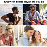 LIFEWTR Auriculares, Cascos con Cable, HiFi Estéreo con Microfono, Auriculares de Cable,Cascos Cable con Aislamiento de Ruido Soporte Control de Volumen de Llamadas - Imagen 4