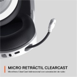 SteelSeries Arctis 7+ - Wireless auriculares gaming - 2,4 GHz sin pérdidas - Batería con 30 horas de autonomía - Para PC, PS5, PS4, Mac, Android y Switch - Blanco - Imagen 7