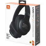JBL Auriculares inalámbricos circumaurales Live 770NC, con tecnología Bluetooth y cancelación adaptativa de Ruido, hasta 65 Horas de reproducción, Negro - Imagen 8