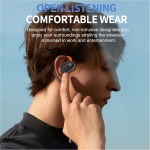 Auriculares Open Ear, Auriculares de conducción aérea inalámbricos Bluetooth 5.4,IPX4 Resistente al Agua, micrófonos DNC, Graves potentes, Headphones Abiertos Ideales para Deportes y Fitness - Imagen 7