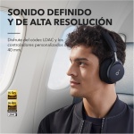 Soundcore de Anker Space One Auriculares Cancelación Ruido Activa Adaptativa, Cascos Inalambricos Bluetooth Reducción de Voz Humana 2X más Fuerte, 40H ANC, Control de App, LDAC Hi-Res Wireless Audio - Imagen 4