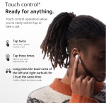 Xiaomi Redmi Buds 4 Lite | Auriculares Inalámbricos Bluetooth con Cancelación de Ruido | Cascos Inalámbricos con 30h de Duración | Headphones con Triple Micrófono | Audífonos Blancos - Imagen 2