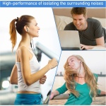 Blukar Auriculares In Ear, Auriculares con Micrófono y Cable Cómodo Reducción Ruido Sonido Estéreo Control de Volumen para Todos los Dispositivos de Auriculares de 3.5mm - Imagen 6