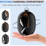 Auriculares Open Ear, Auriculares de conducción aérea inalámbricos Bluetooth 5.4,IPX4 Resistente al Agua, micrófonos DNC, Graves potentes, Headphones Abiertos Ideales para Deportes y Fitness - Imagen 6