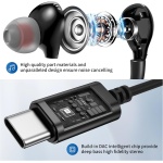 Auriculares USB C para iPhonne 15 16 Pro Max,HiFi Estéreo Cancelación de Ruido Auriculares Tipo C con Microfono para Galaxy A55 A35 A34 A54 S24 5G Pixel 9 8 Xiaomi 14 13T 11 Lite Mi Pad 6 5 OnePlus 12 - Imagen 5