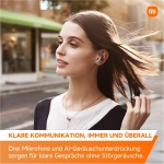 Xiaomi Buds 5 – Auriculares inalámbricos, cancelación Activa de Ruido, Harman Audio EFX, Hi-Res, diseño ergonómico, hasta 30 Horas de batería, Gris (Versión ES) - Imagen 6
