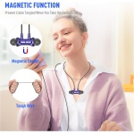 Auriculares USB C para iPhone 16 15 Pro MAX Galaxy A55 A35 A34 A54 5G,Magnéticos Cancelación Ruido Estéreo Tipo C Audifonos con Micrófono USB C Audifonos para Xiaomi Poco X6 Pro Pad 5 6 Pixel 8 Pro 7 - Imagen 2