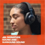 JBL Auriculares inalámbricos circumaurales Live 770NC, con tecnología Bluetooth y cancelación adaptativa de Ruido, hasta 65 Horas de reproducción, Negro - Imagen 9