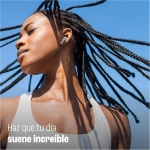JBL Live Beam 3 Auriculares inalambricos de botón con almohadillas,True Wireless con cancelación de ruido adaptable, hasta 48 horas de reproducción, Bluetooth, audio de alta resolución, violeta - Imagen 8