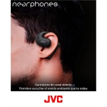 JVC Auriculares Inalámbricos Bluetooth 5.1 para Casa, Oficina y Otros Interiores - Diseño Abierto, Doble Micro, Resistencia al Agua IPX4 y 17 Horas de Batería - HA-NP35T-B, Negro - Imagen 5