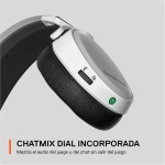 SteelSeries Arctis 7+ - Wireless auriculares gaming - 2,4 GHz sin pérdidas - Batería con 30 horas de autonomía - Para PC, PS5, PS4, Mac, Android y Switch - Blanco - Imagen 10