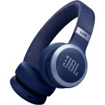 JBL Auriculares inalámbricos circumaurales Live 670NC, con tecnología Bluetooth y cancelación adaptativa de Ruido, hasta 65 Horas de reproducción, Azul - Imagen 1