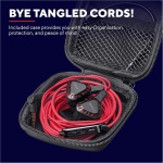 Trust Gaming GXT 408 Cobra Auriculares para Gaming, Micrófono Dual, Multiplataforma, Cable de 1.2 m, Ganchos de Oreja Flexibles, para Consola, Portátil, Teléfono, Tableta - Negro - Imagen 4