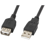Cable alargador lanberg usb 2.0 macho - Imagen 1