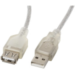 Cable alargador lanbergusb 2.0 macho hembra - Imagen 1