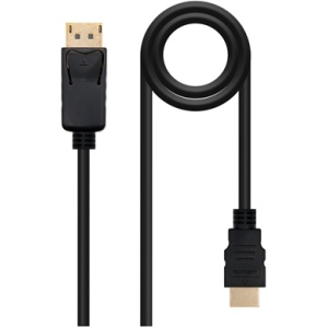 Cable conversor displayport a hdmi nanocable