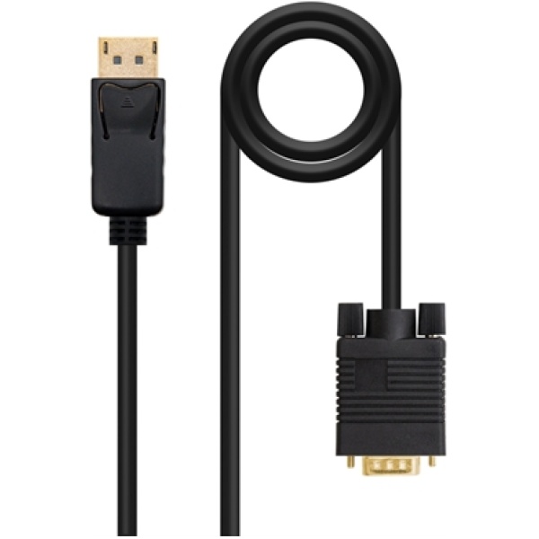 Cable conversor displayport a vga nanocable