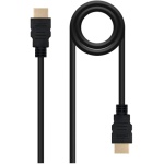 Cable hdmi 1.3 nanocable 1.8m negro - Imagen 1