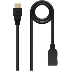 Cable hdmi 2.0 nanocable 1m macho - hembra