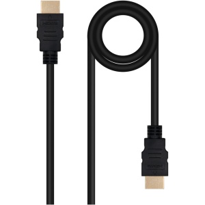 Cable hdmi 2.0 nanocable 3m macho - macho