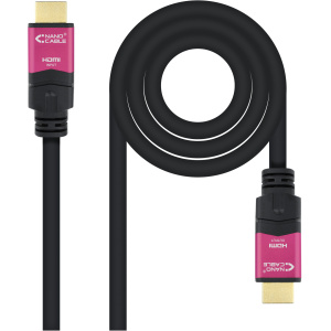 Cable hdmi nanocable v2.0 4k@60hz 18