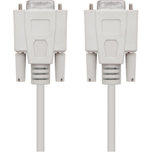 Cable rs232 db9 nanocable 1.8m hembra - hembra