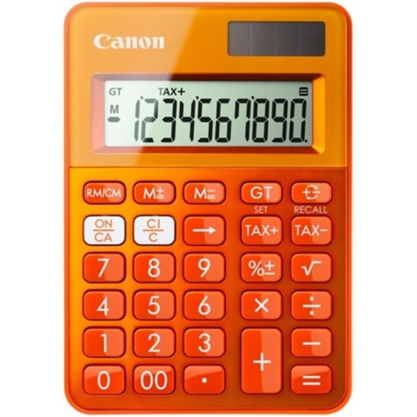 Calculadora canon sobremesa ls 100k naranja