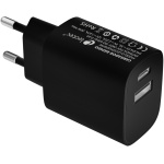 Cargador pared leotec 20w carga rapida - Imagen 1