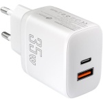 Cargador pared leotec lecsph35w2w 35w usb - Imagen 1